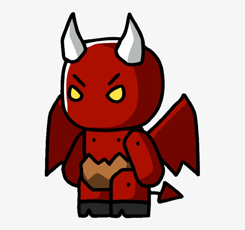 Satan Clipart Imp - Scribblenauts Satan, transparent png #1624326