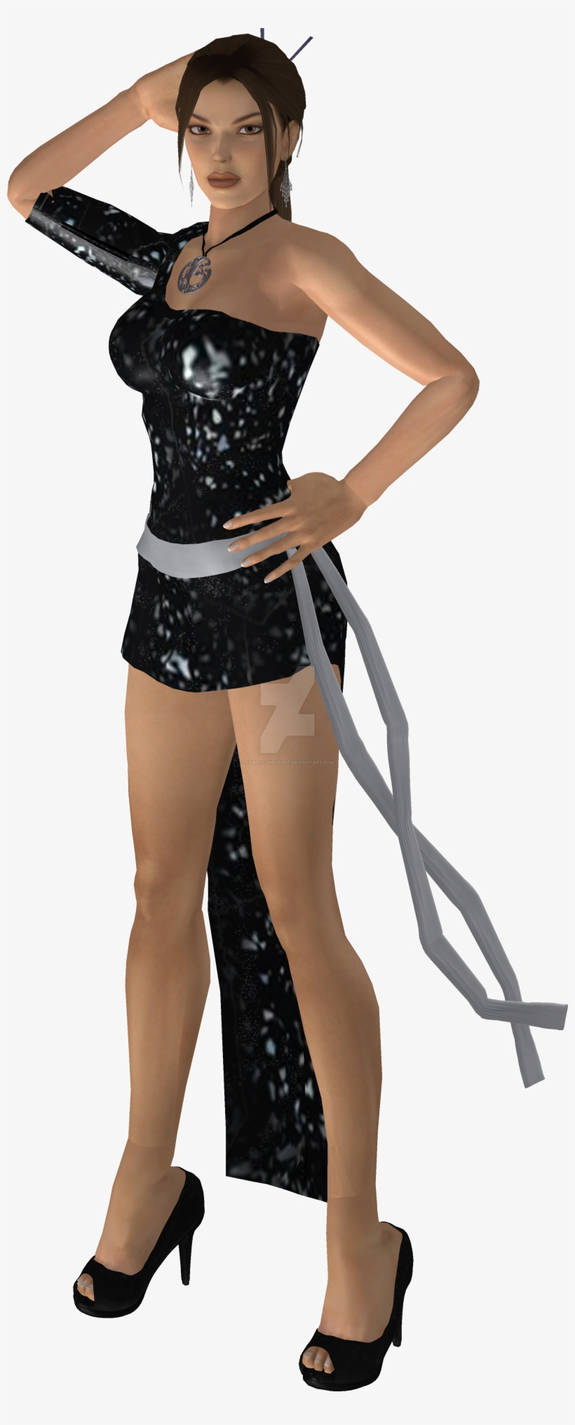 Lara Croft Png - Lara Croft Dress Png, transparent png #1624351