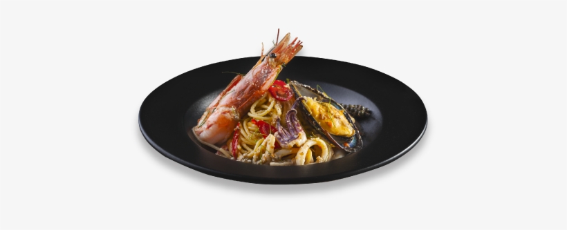 Spaghetti Seafood Kee Mao - Fettuccine, transparent png #1624444