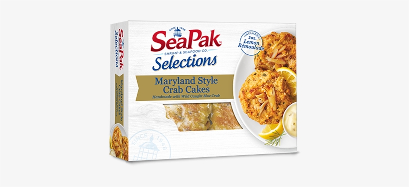 Seapak® Maryland Style Crab Cakes - Seapak Crab Cakes, transparent png #1624522