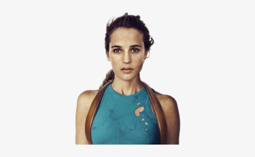 Alicia Vikander In Tomb Raider Png - Alicia Vikander Tomb Raider 4k, transparent png #1624984
