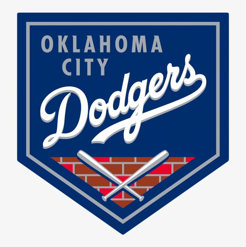 Oklahoma City Dodgers Logo - Okc Dodgers Logo, transparent png #1625091