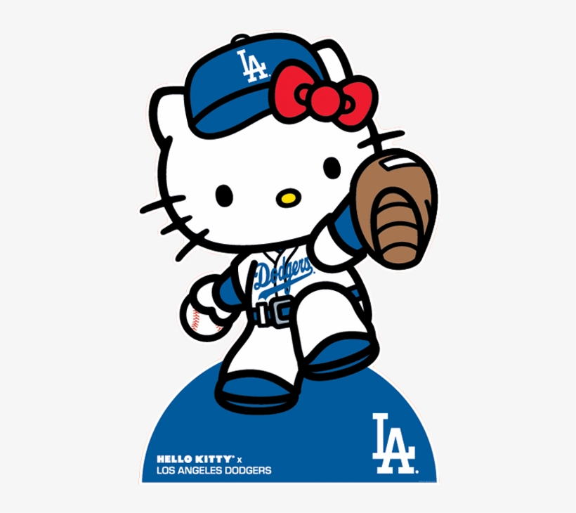 Hello Kitty Dodgers Free Transparent PNG Download PNGkey