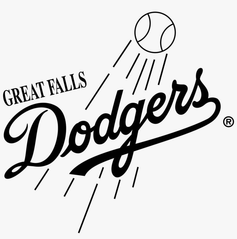 Great Falls Dodgers Logo Png Transparent - Los Angeles Dodgers, transparent png #1625257