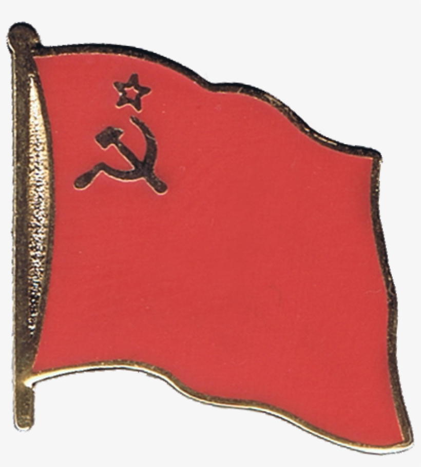 Ussr Soviet Union Flag Pin, Badge - Soviet Union, transparent png #1625394