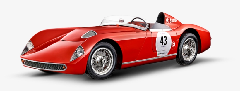 Clipart Cars Present - Skoda 1100 Ohc Spider, transparent png #1625561