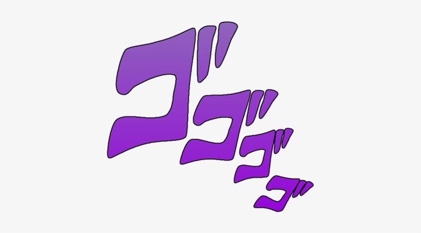 Jojo's Bizarre Adventure Text, transparent png #1625858