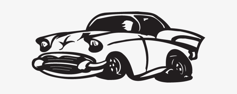 Corvette Vinyl Decal Png Picture Stock - 57 Chevy Cartoon, transparent png #1626071