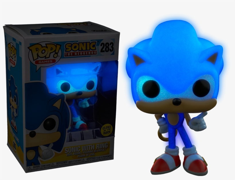 Sonic - Sonic Glow In The Dark Pop, transparent png #1626104