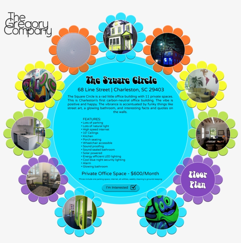 The Square Circle - Richards Gregory In Charleston, transparent png #1626171