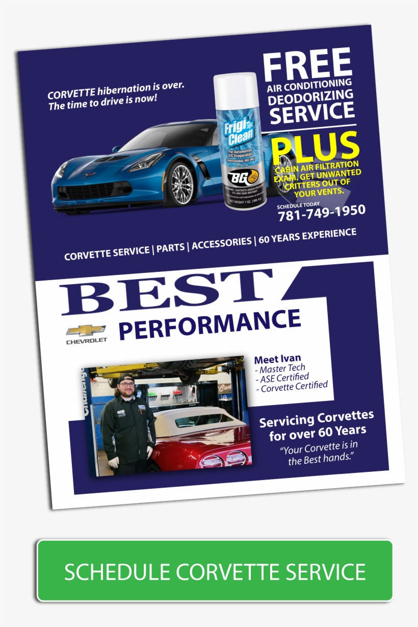 Best Corvette Service - Chevrolet Corvette, transparent png #1626253