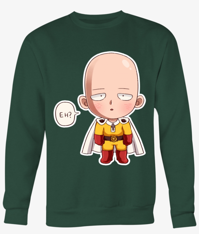 Saitama Face Expression - T-shirt, transparent png #1626337