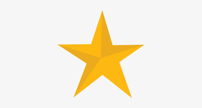 Gold Star, transparent png #1626518