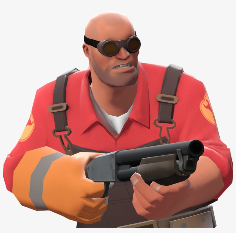 Engineer With The Texas Slim's Dome Shine Tf2 - Son I M Gonna Blow That Dumb Look, transparent png #1626861