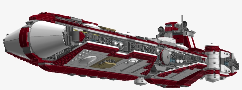 Lego Star Wars Pelta Class Medical Frigate - Fire Apparatus, transparent png #1626913