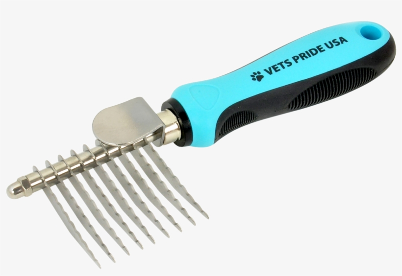 Dematting Comb - Vets Pride Usa Dematting Comb/rake/tool For Dogs &, transparent png #1627268