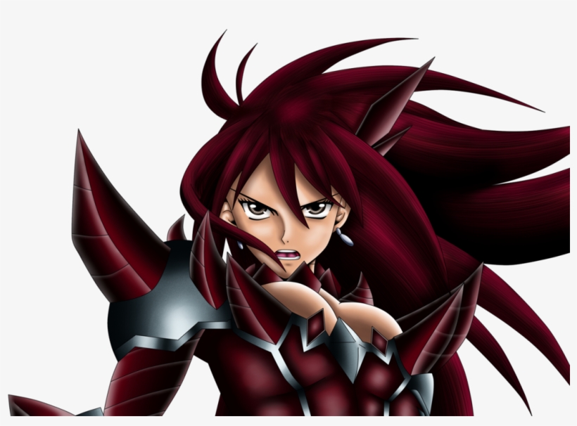 Fairy Tail Wiki - Erza Scarlet No Background - Free Transparent PNG  Download - PNGkey