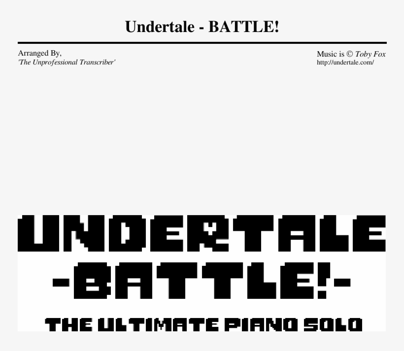 Undertale Battle Png Vector Black And White Stock - Music, transparent png #1627471