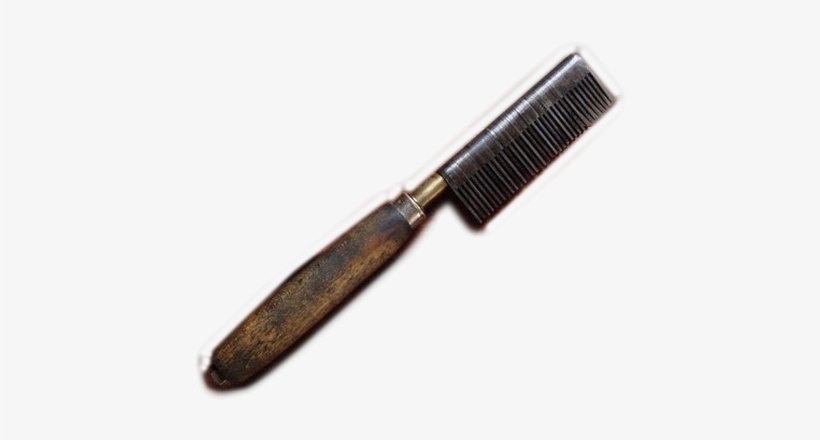 Pressing Natural Hair With A Hot Com - Mark Iii Knife, transparent png #1627564