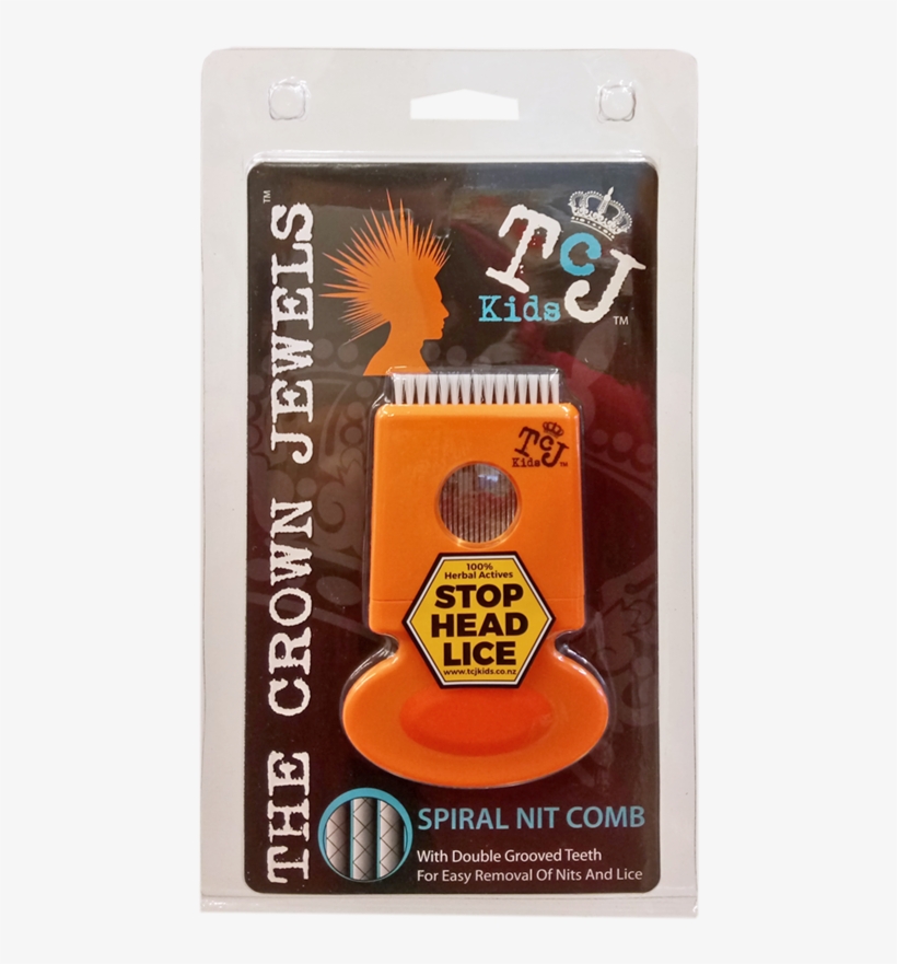 Neem Head-lice Spiral Tooth Nit Comb - Head Louse, transparent png #1627588