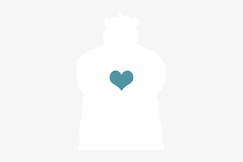 Juuichi's Heart - Silhouette, transparent png #1627608