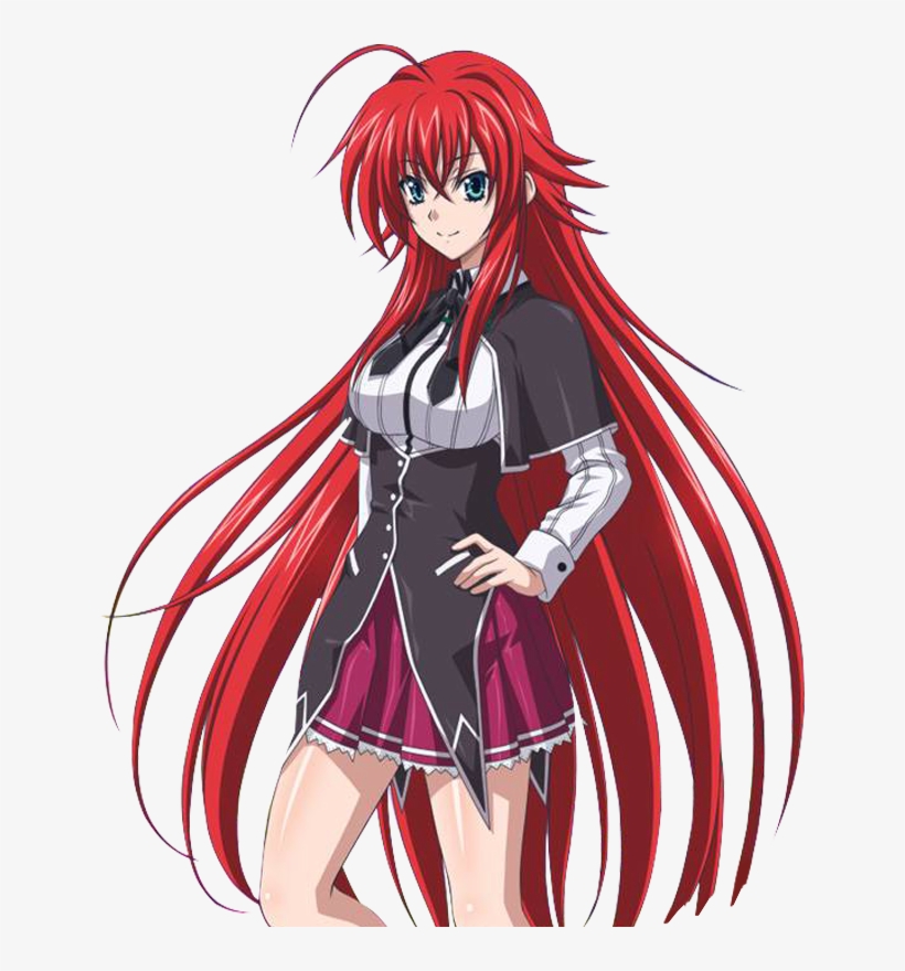 Which Of These Busty Anime Gingers Would Win In A Fight - Rias Gremory, transparent png #1627631
