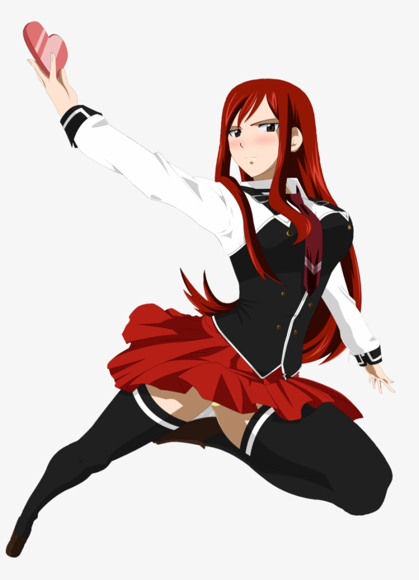 Erza Scarlet Without Background By Ryanr08 On Deviantart - Erza Scarlet No Background, transparent png #1627652