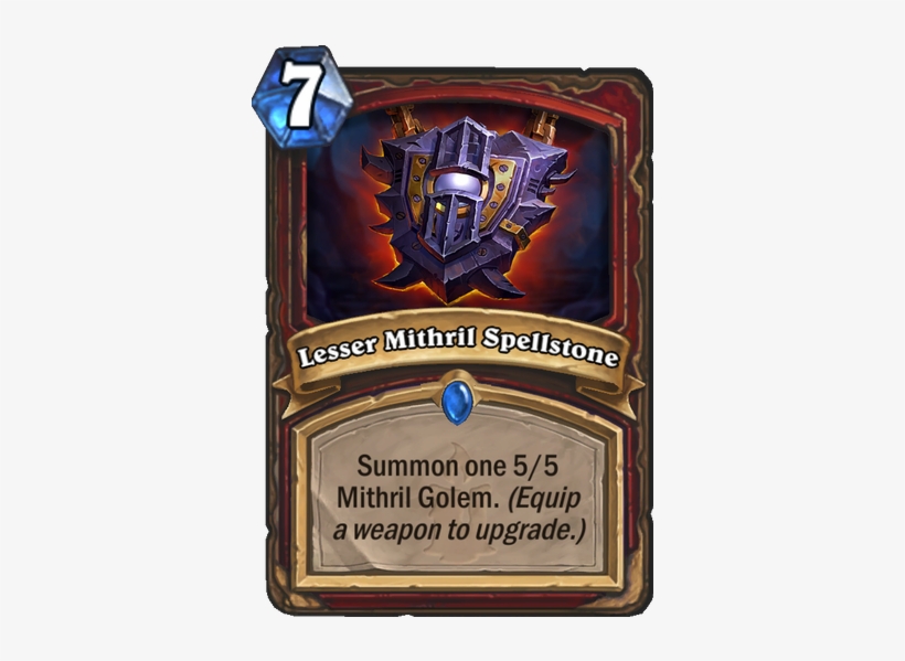 Lesser Mithril Spellstone, transparent png #1627837