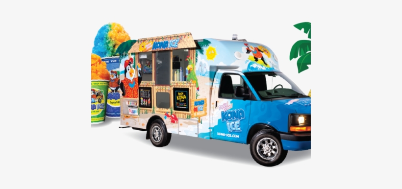 Kona Ice Shaved Ice Truck And Ice Cream - Kona Ice, transparent png #1628074