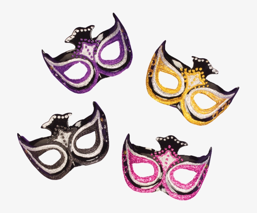 Mardi Gras) Mardi Gras Masks And Beads Mardi Gras Masks - Mardi Gras Mask, transparent png #1628382