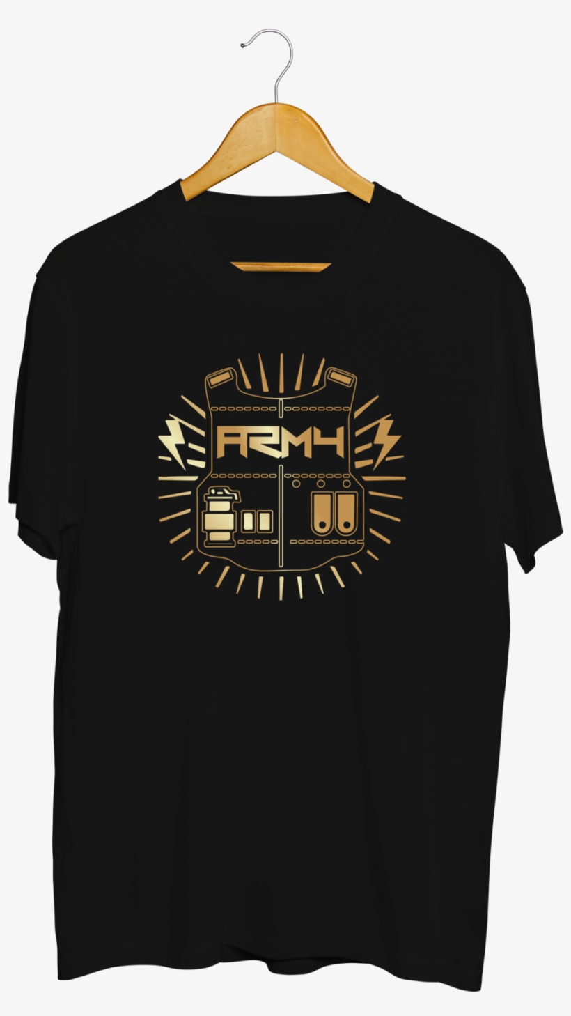 Bts Army Gold Shield Black T-shirt - Green Day Tour 2017 T-shirt Revolution Radio Tour Dates, transparent png #1628491