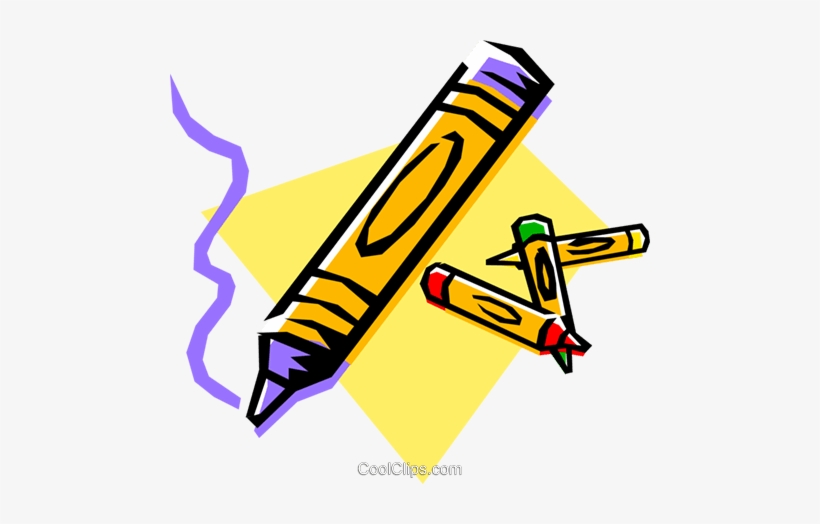 Cartoon Crayons Royalty Free Vector Clip Art Illustration - Soffell Mosquito Repellent Liquid Spray 70ml Floral, transparent png #1629268