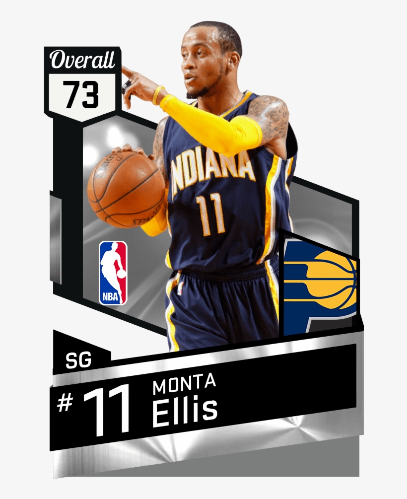 Monta Ellis - Mike Conley In Nba 2k17, transparent png #1629460
