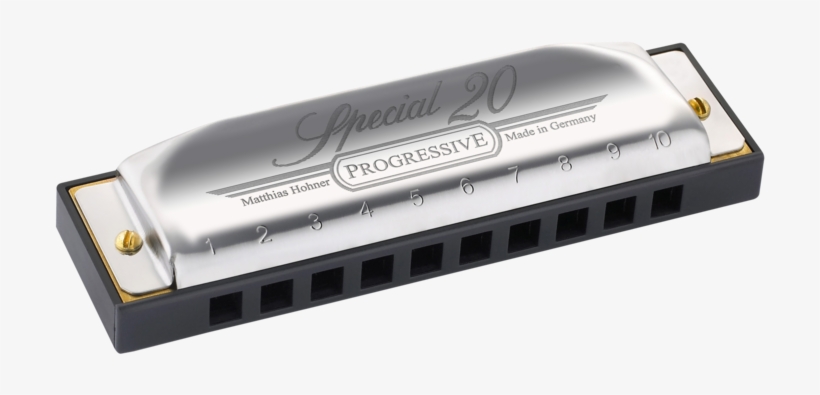 Hohner Special 20 Progressive Harmonica - Harmonica Hohner Special 20 Progressive, transparent png #1629918