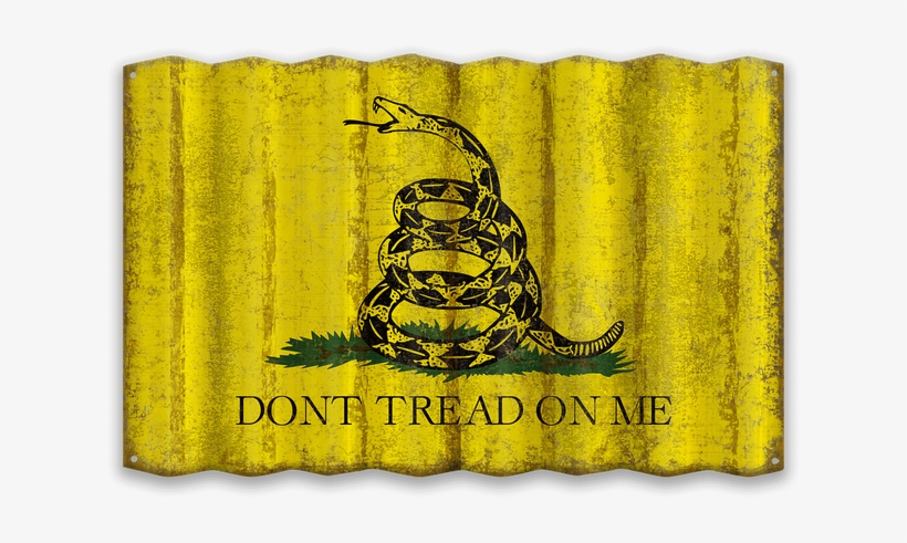 Gadsden Corrugated Flag - Gadsden Dont Tread On Me 2ftx3ft Nylon Flag 2x3 Made, transparent png #1629975