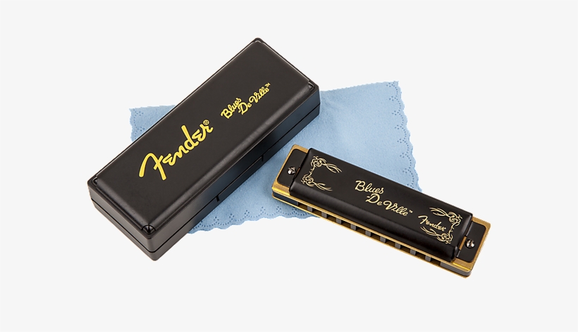Fender Model Blues Deville 10 Hole Major Diatonic Harmonica - Harmonica Fender Blues Deville, transparent png #1630049