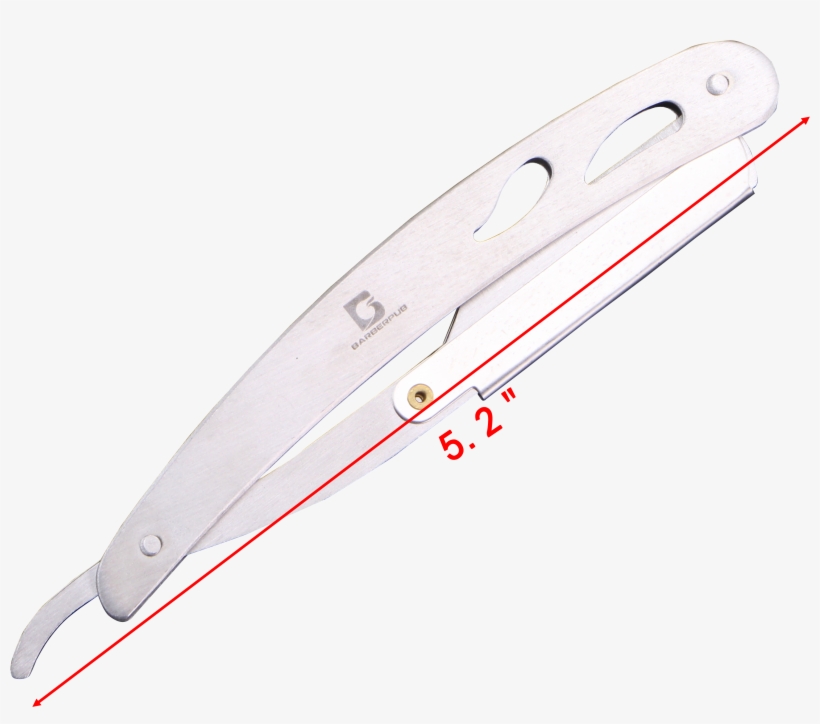 Barberpub Professional Barber Straight Edge Razor Safety, transparent png #1630066