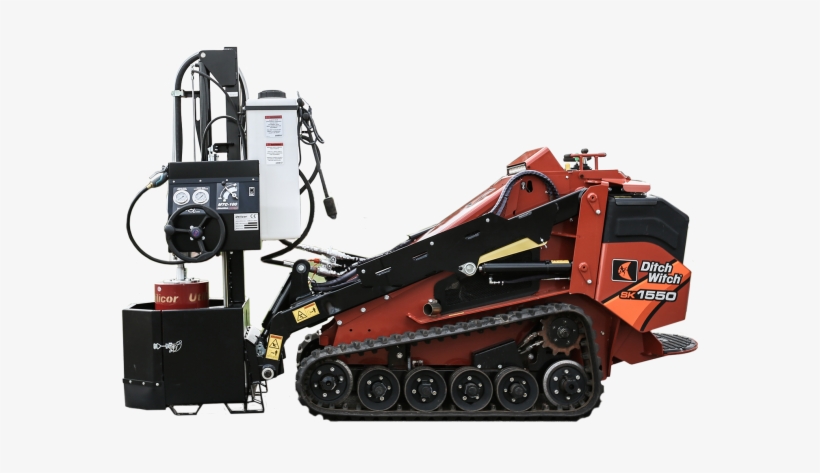Utilicor Creates The Mtc100 Attachment For Ditch Witch's - Ditch Witch Sk1550, transparent png #1630207