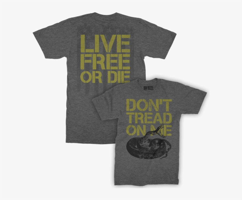 Don't Tread On Me / Live Free Or Die - Graphics And More Warning Venomous Snakes Observed, transparent png #1630357