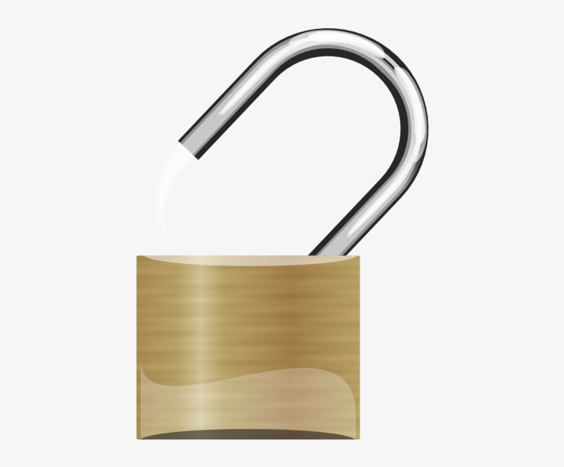 Unlock Padlock, transparent png #1630381