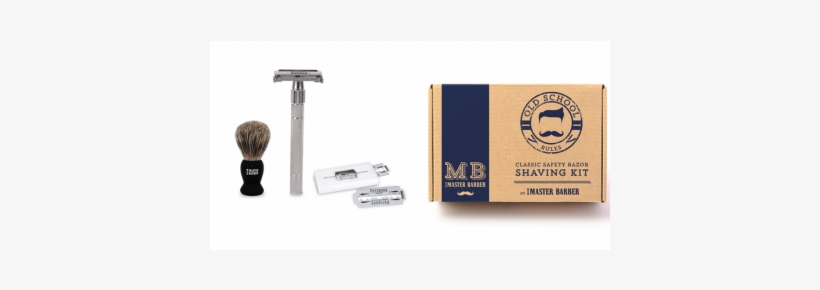 Classic Safety Razor Shaving Kit - Master Barber Classic Safety Razor Shaving Kit 1 Kit, transparent png #1630490