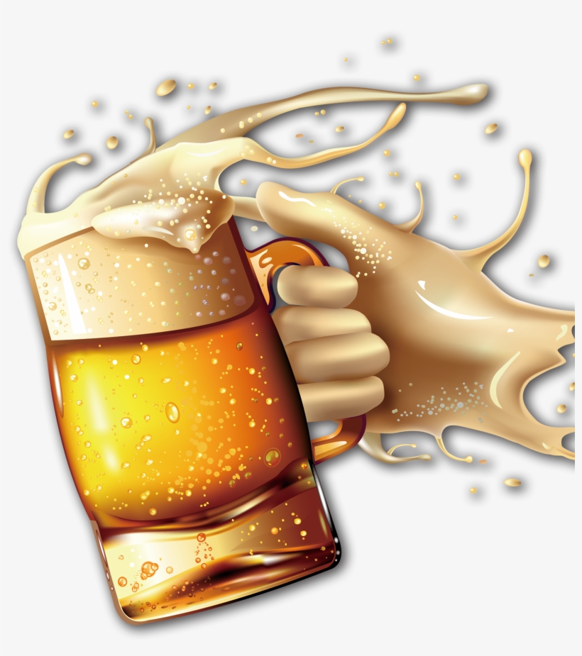 Free Beer Draught Beer - Beer Psd, transparent png #1630491