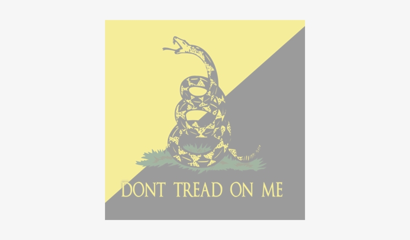 Don't Tread On Me - Dont Tread On Me Flag, transparent png #1630644