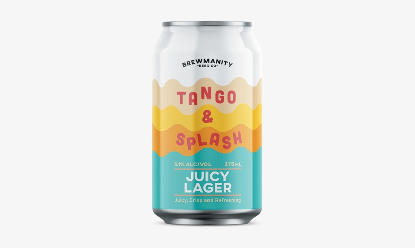 Beer Brewmanity Tango & Splash Juicy Lager - Brewmanity Tango And Splash Decal, transparent png #1630706