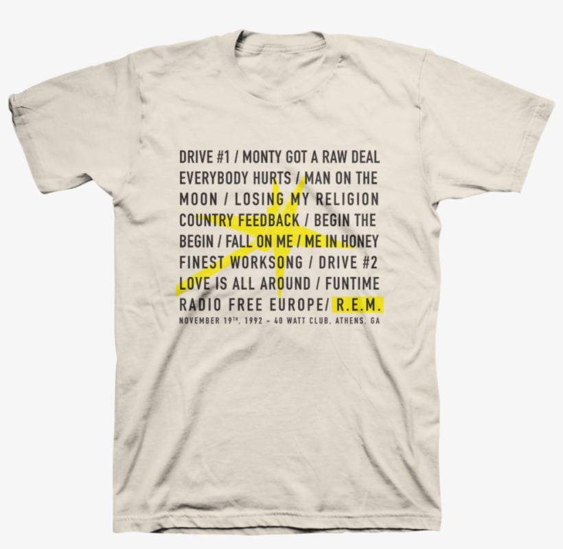 40 Watt Setlist Tee - Sniper Gang Boomin Shirt, transparent png #1630886