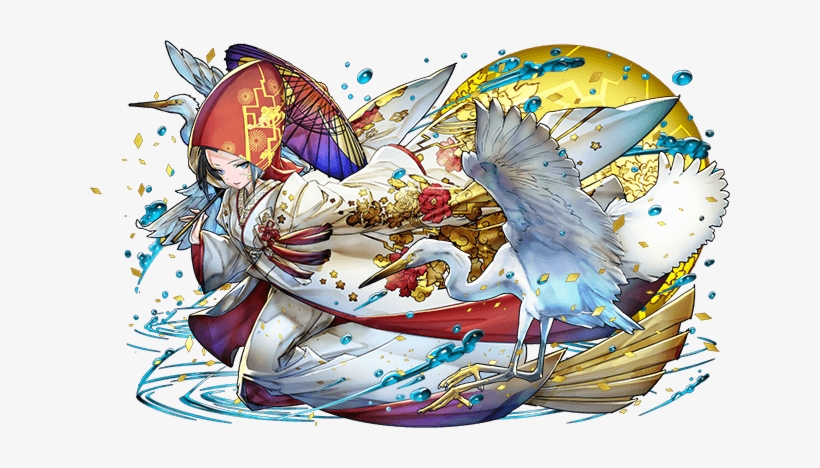 白鷺の嫁御寮・雷神 - June Bride Eschamali, transparent png #1630977
