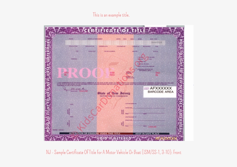 Donate Your Vehicle Below - Car Title, transparent png #1630999