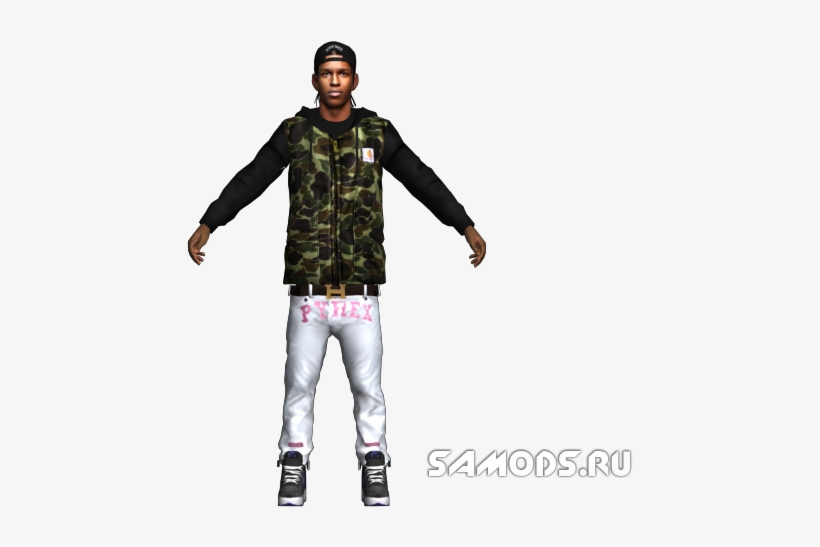 1375516725 Kbxpfm6 ] - Asap Rocky Gta Sa, transparent png #1631251