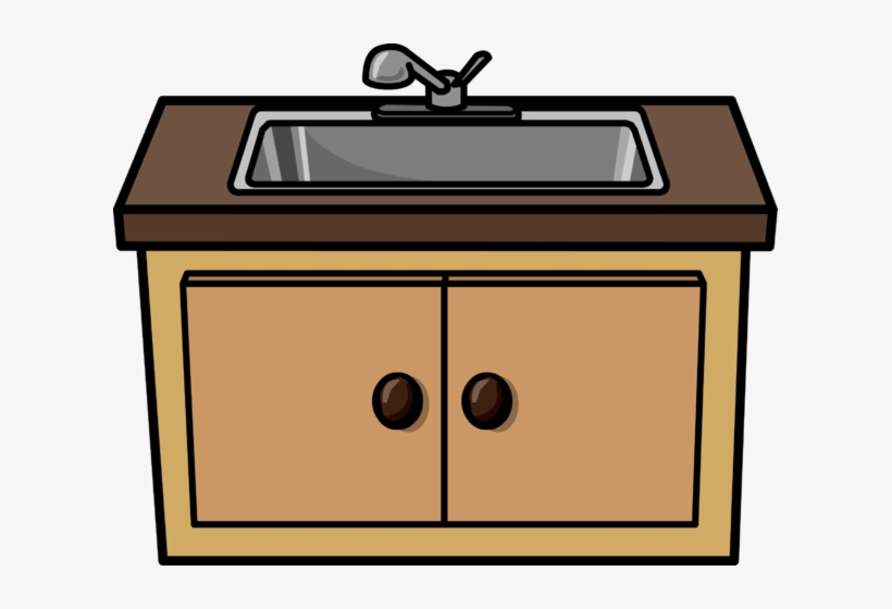 File - Kitchen Sink - Png - Clip Art Kitchen Sink, transparent png #1631312