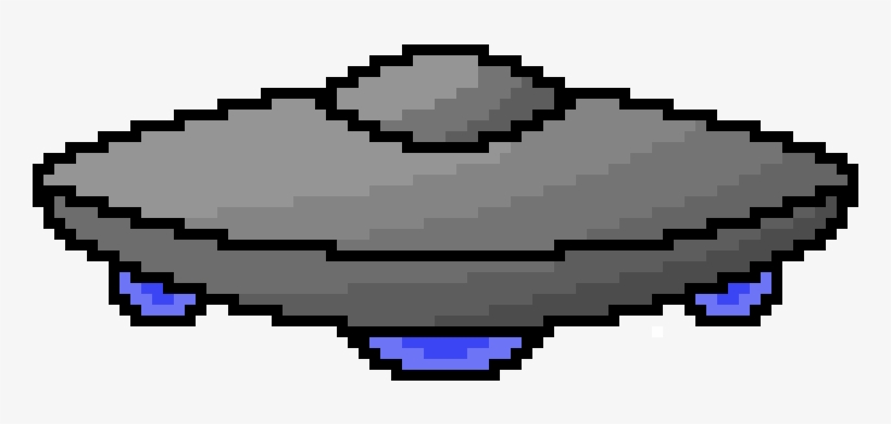 Ufo Transparent Pixel - Ufo Pixel Art, transparent png #1631401